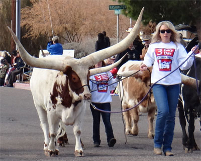 Everyone likes a parade. (Photo courtesy the Rovey family)